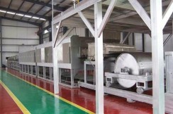 產(chǎn)品用途：鋼帶爐焙燒工業(yè)粉體，規(guī)格：28-1.5米電加熱
